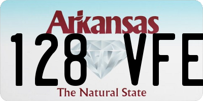 AR license plate 128VFE