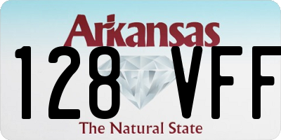 AR license plate 128VFF