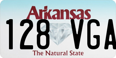 AR license plate 128VGA