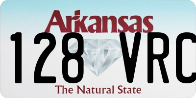 AR license plate 128VRC