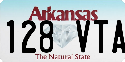 AR license plate 128VTA