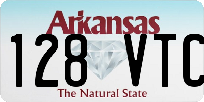 AR license plate 128VTC