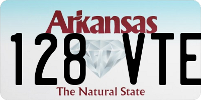 AR license plate 128VTE
