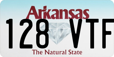 AR license plate 128VTF
