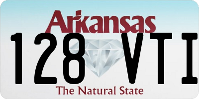 AR license plate 128VTI