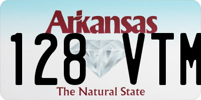 AR license plate 128VTM