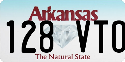 AR license plate 128VTO