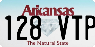 AR license plate 128VTP
