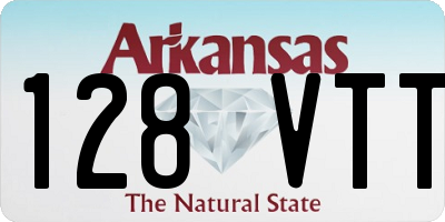 AR license plate 128VTT