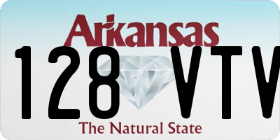 AR license plate 128VTV