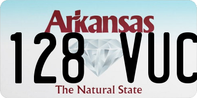 AR license plate 128VUC