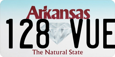 AR license plate 128VUE