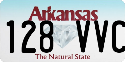 AR license plate 128VVC