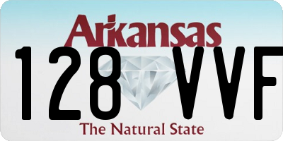 AR license plate 128VVF