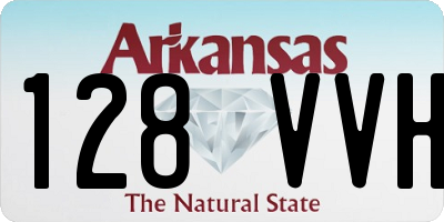 AR license plate 128VVH