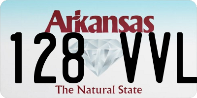 AR license plate 128VVL