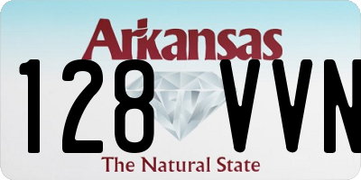 AR license plate 128VVN