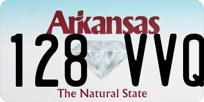 AR license plate 128VVQ