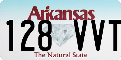 AR license plate 128VVT