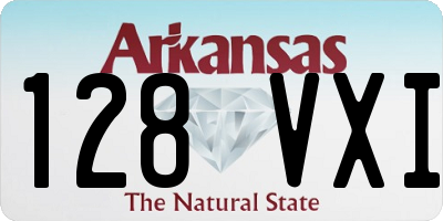 AR license plate 128VXI