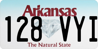 AR license plate 128VYI