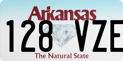 AR license plate 128VZE