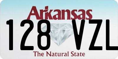 AR license plate 128VZL