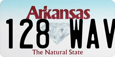 AR license plate 128WAV