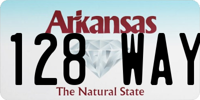 AR license plate 128WAY
