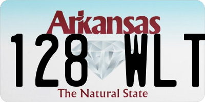 AR license plate 128WLT