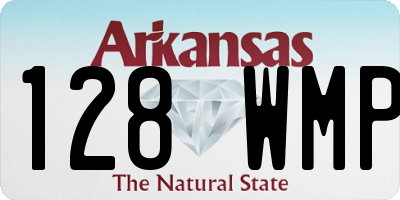 AR license plate 128WMP