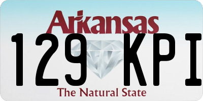 AR license plate 129KPI