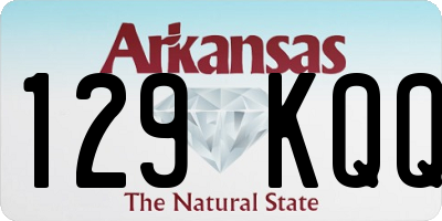 AR license plate 129KQQ