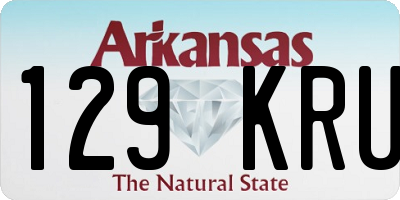AR license plate 129KRU