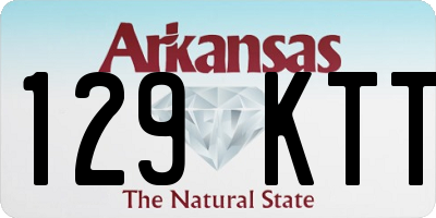 AR license plate 129KTT