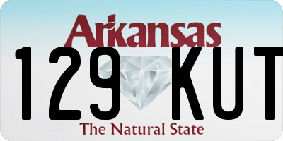 AR license plate 129KUT