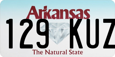 AR license plate 129KUZ