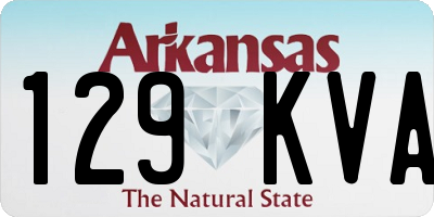 AR license plate 129KVA