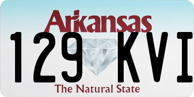 AR license plate 129KVI