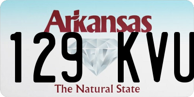 AR license plate 129KVU