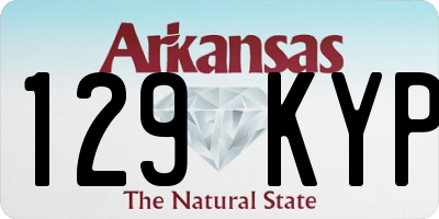 AR license plate 129KYP