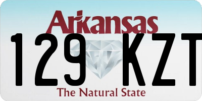 AR license plate 129KZT