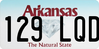 AR license plate 129LQD