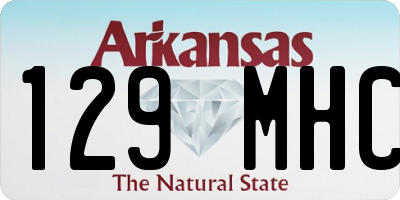 AR license plate 129MHC