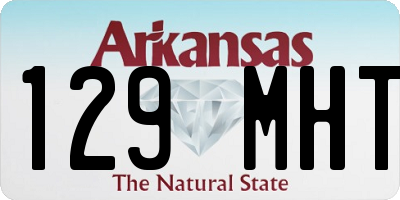 AR license plate 129MHT