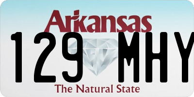 AR license plate 129MHY