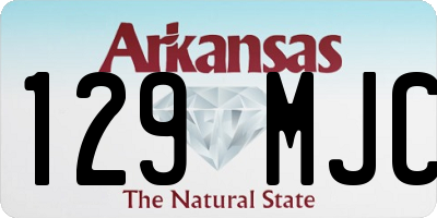 AR license plate 129MJC
