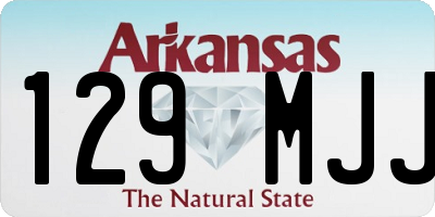 AR license plate 129MJJ