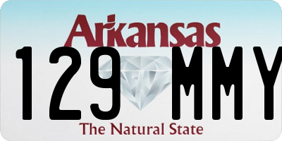 AR license plate 129MMY