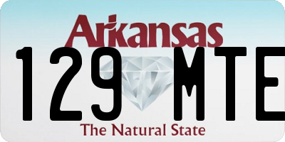 AR license plate 129MTE